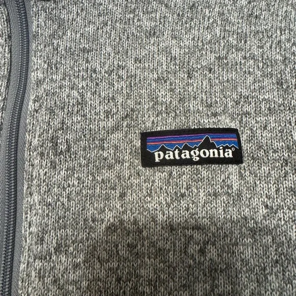 Patagonia Better Sweater 1/4 Zip Fleece Pullover Gray Medium - Picture 5 of 11